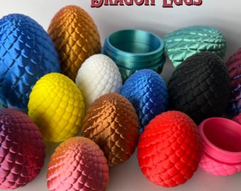 Dragon Easter Egg, Dragon Gift, Decor 3D printed