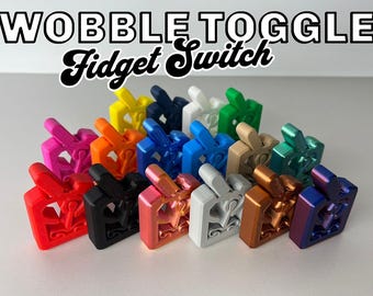 Wobble Toggle Fidget Switch, clicker