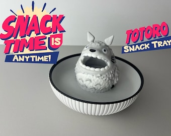 Totoro Snack Tray, Pistachio Bowl