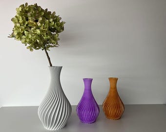 3D Printed Modern Spiral Vase