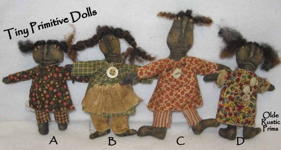 primitive black dolls