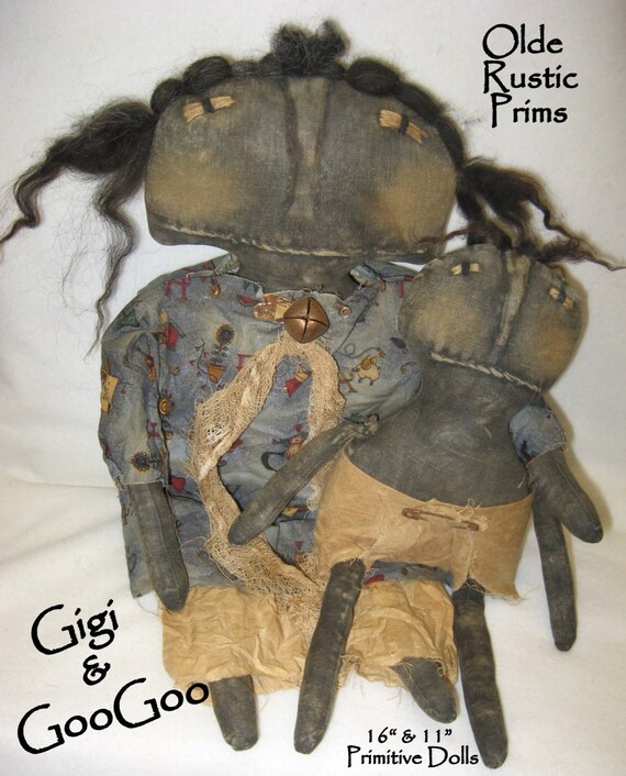primitive black dolls
