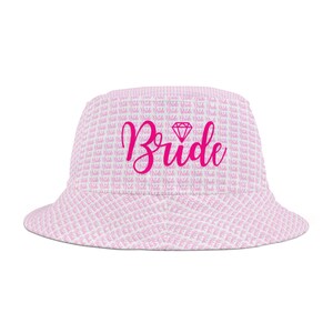 Bride Bucket Hat bridesmaid Gifts for Bridal Shower Gifts for Wedding Gift ideas Bridal Party Gift Bride gift for Bride hat bride cap
