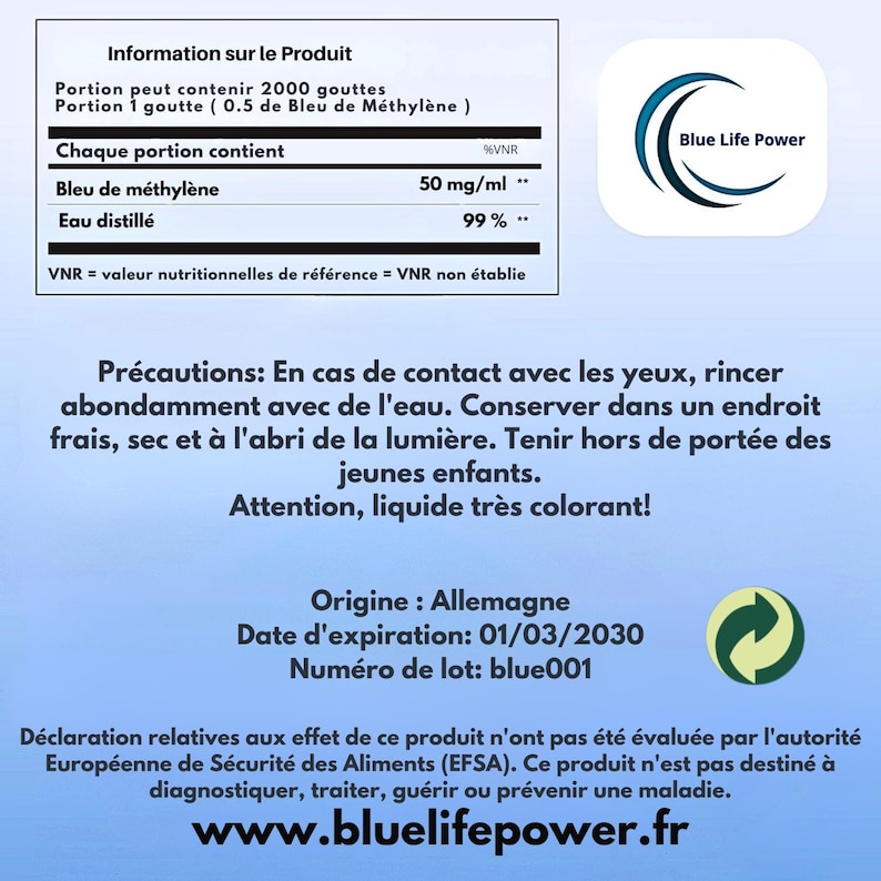 5% Methylene Blue Solution - 100 ml | percent | Ultra High Purity USP percent | methylene blue | image 4