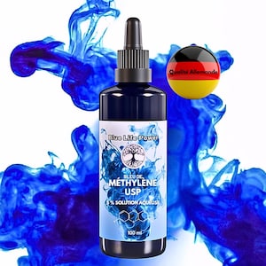 5% Methylene Blue Solution - 100 ml | percent | Ultra High Purity USP percent | methylene blue | image 1