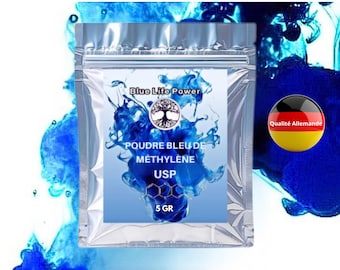 Methylene Blue - Pharmaceutical grade methylene blue powder 5 grams