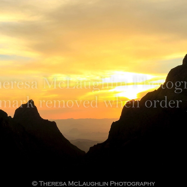 The Window at Sunset, Big Bend National Park, Texas, Printed Wall Art