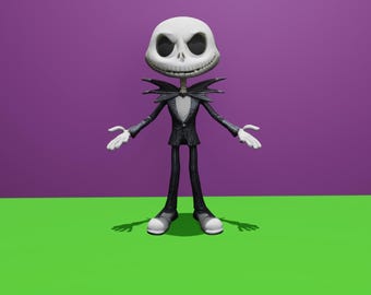 Jack Skellington file STL 3D