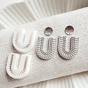 Gem Aztec Arch Shaped Polymer Clay Cutter| Boho style Clay Cutter