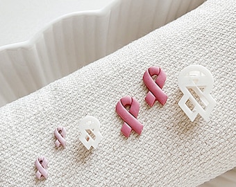 Breast Cancer Ribbon Shaped Polymer Clay Cutter ~ Ribbon Cutter ~ Canadian Clay Cutter