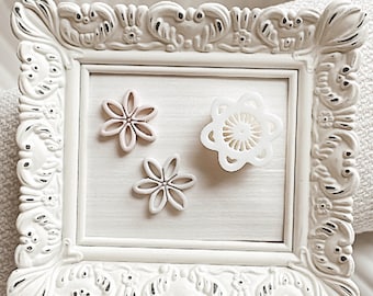 Cutout Daisy Cutter | 2 styles to choose from | polymer clay cutters | Canadian clay cutters |