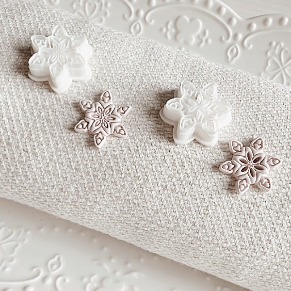 Fancy Snowflake Cutter | Polymer Clay Cutter | Canadian Cutter Business |