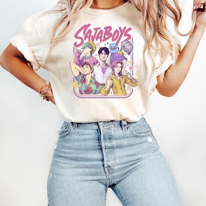 Saja Boys Kpop Demon Hunters Tshirt Gift For Women,Saja Boys Huntrix Pin,Mira Pullover For Zoey,Demon Hunter Merch,Jinu Tee,Rumi Fan Poster