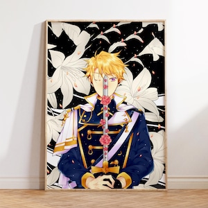 Ensemble Stars Poster, Arashi Narukami Kunst, Anime Wandkunst, Ästhetisches Manga Poster, Ensemble Stars Merch, Geschenk für Anime Fan, Enstars Merch