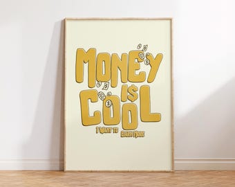 Money Finance Wall Art, Wall Street Art, Money Wall Art, Finance Decor, Financial Art, Stock Market Art, Office Wall Decor, Finance Gift