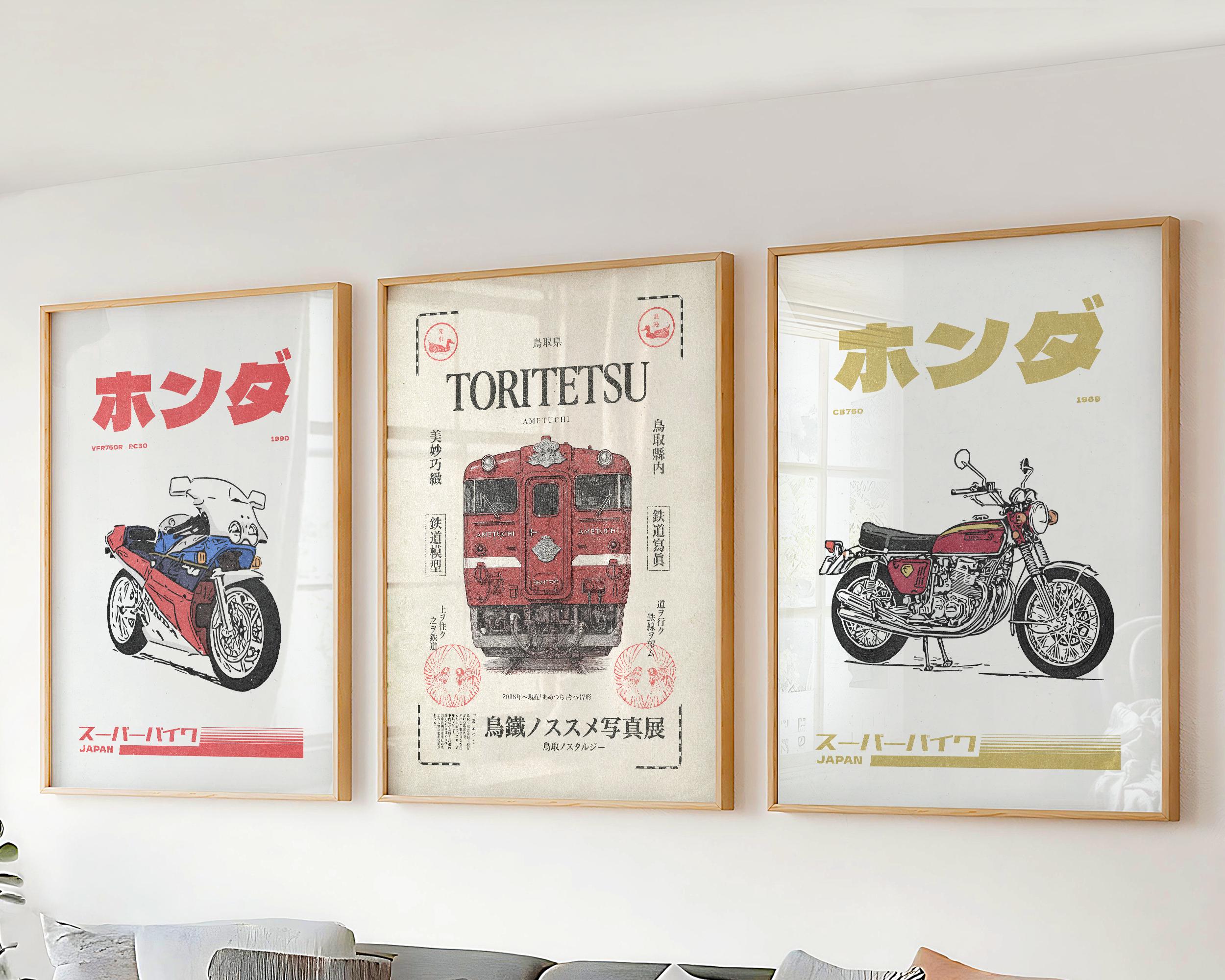 コンセプトデザインエンジンレトロバイクによるアート絵画 90's il_fullxfull.7121616755_nbwf.jpg