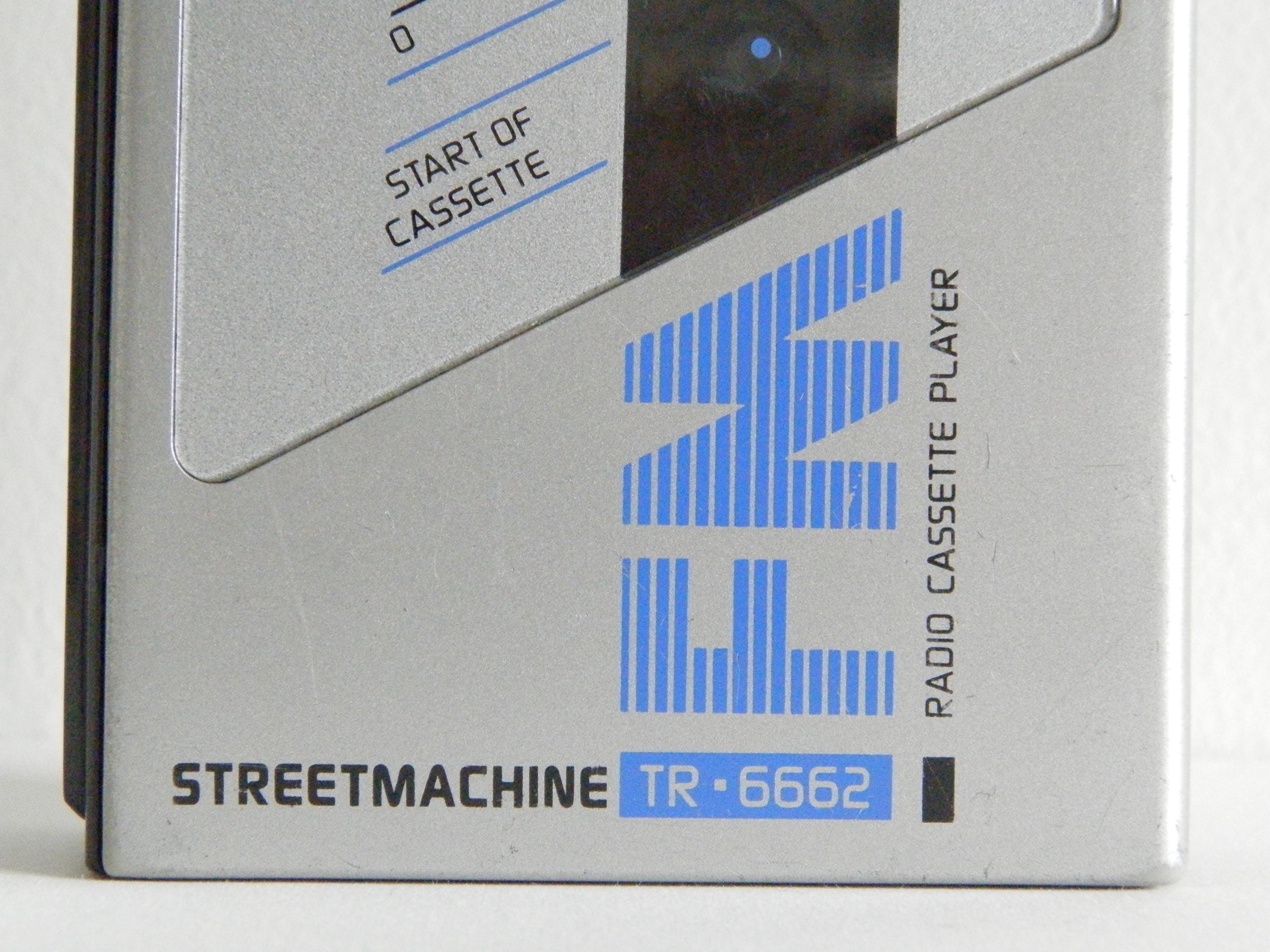 Rare Vintage Walkman Erres/philips TR-6662 'streetmachine' 1983