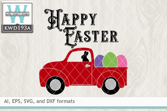 Svg Easter Cutting File Kwd193a Etsy