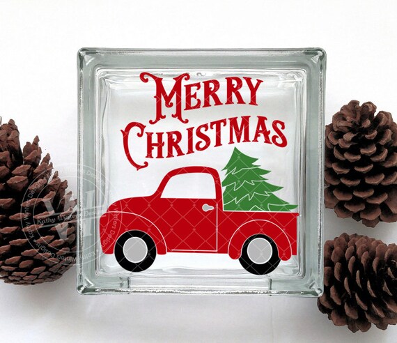 Merry Chrstmas DY Custom Vnyl Decal Glass Block Car Decal Mrror Merry Chrstmas DY Custom Vnyl Decal Glass Block Car Decal Mrror
