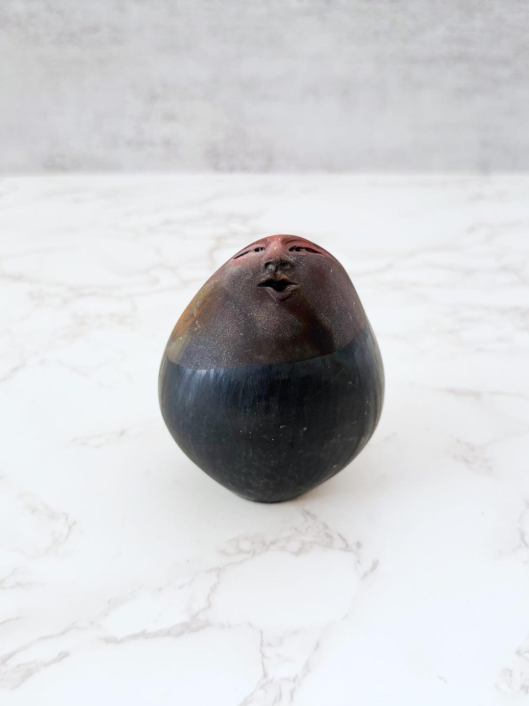 Deva Spirit Rattle Vintage Nan Emmett Deva Raku Pottery Spirit Rattle - Handcrafted ...
