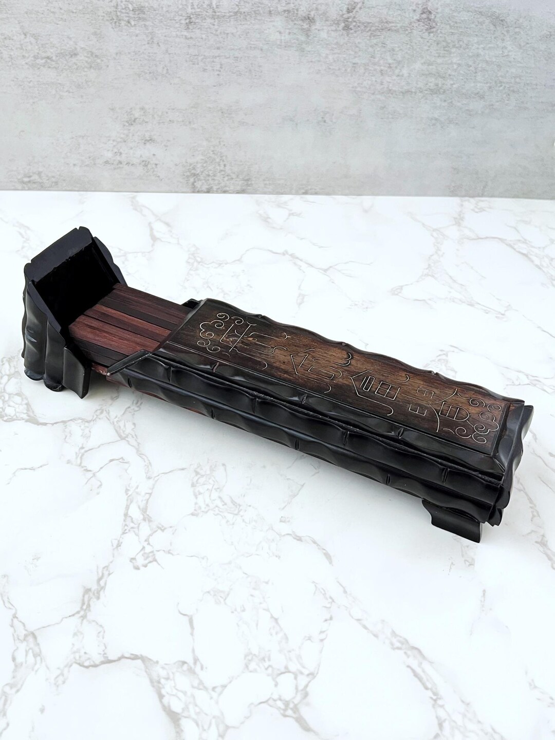 Vintage Chinese Chicken-wing Wood Chopsticks Set – 24pc With Hand ...