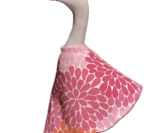 Pink Flower Dress For 7 Inch Desk Goose Outfit