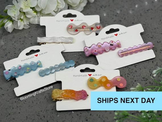 Cute Food Hair Clips 2 pc set