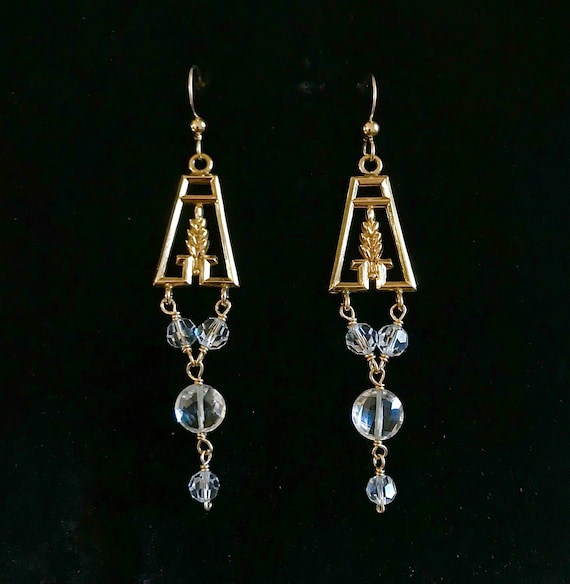 Pretty Vintage Rock Crystal & Antique Victorian Go