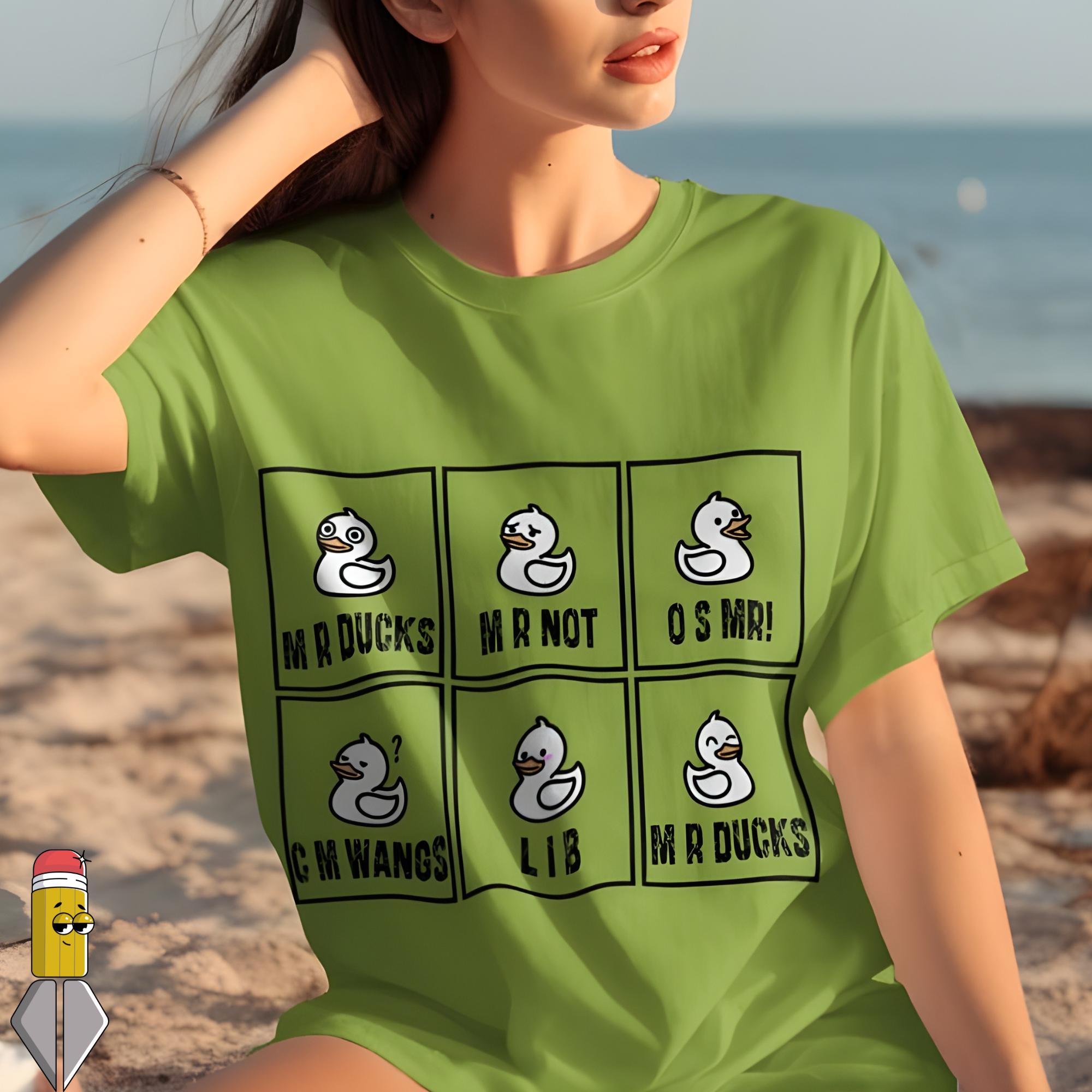 Funny Ducks Meme Language PNG SVG MR Ducks Text Art Viral Duck Quote ...