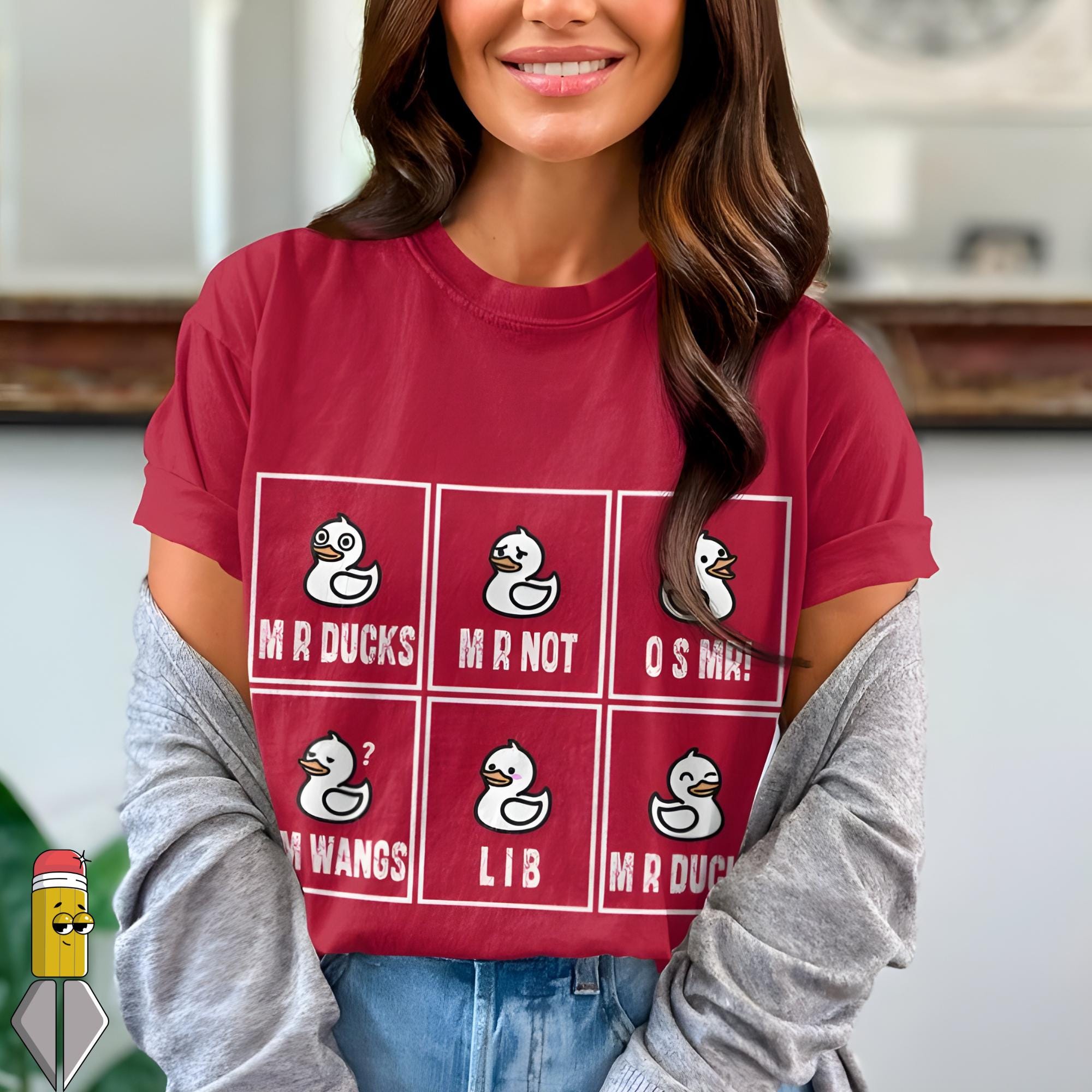 Funny Ducks Meme Language PNG SVG MR Ducks Text Art Viral Duck Quote ...