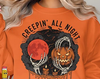 Stay Creepy PNG, Retro Dripping Heart Halloween Png, Skeleton Hand Spooky Graphic, Grunge Horror Sublimation Design Trendy Png, Skeleton Png