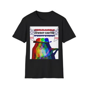 カウボーイ・カーター ツアー 2025 ユニセックス コットンTシャツ I レモネードトップ I クイーン・ビー Tシャツ I ギフト