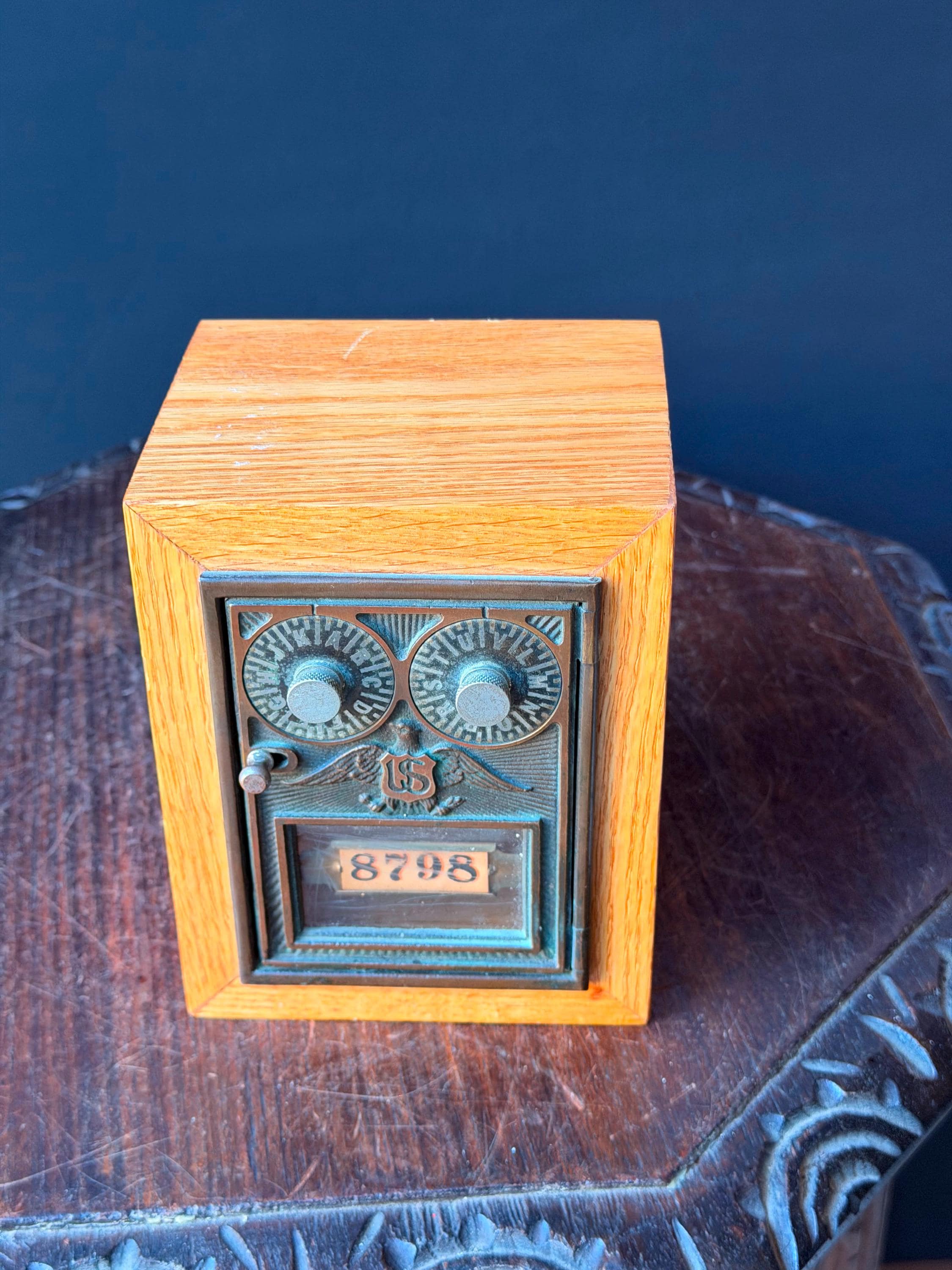 Vintage Post Office Mail Box - Etsy