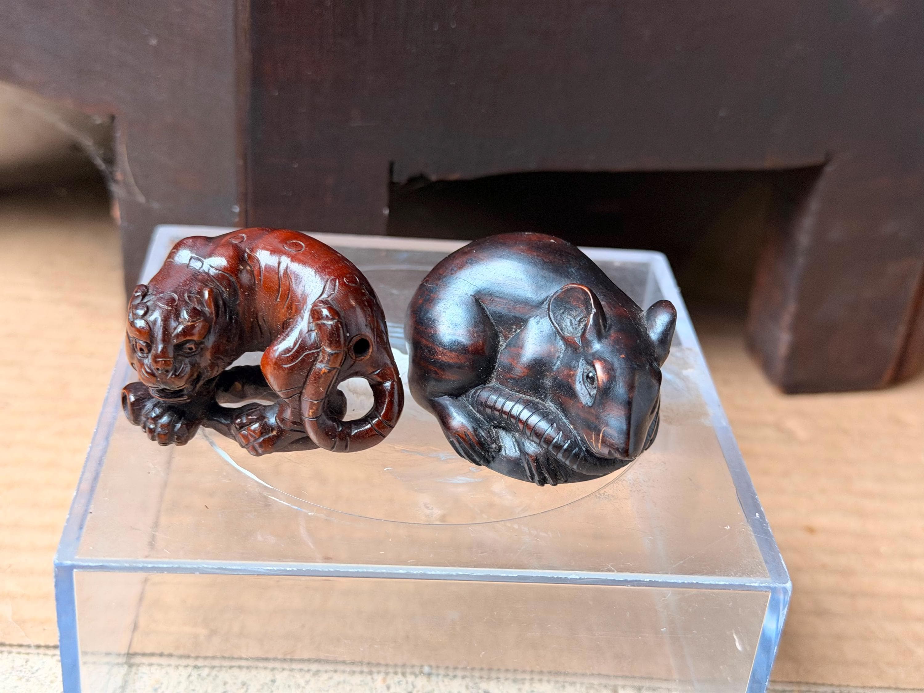 Japanese Zodiac Wood Carvings - Etsy