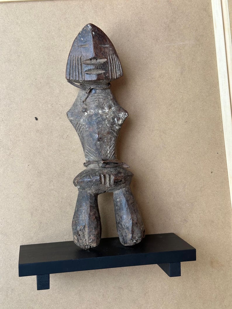 African Ritual Wooden Object Rare Vintage Losso Tribal Figure - A Powerful and Protective African ...