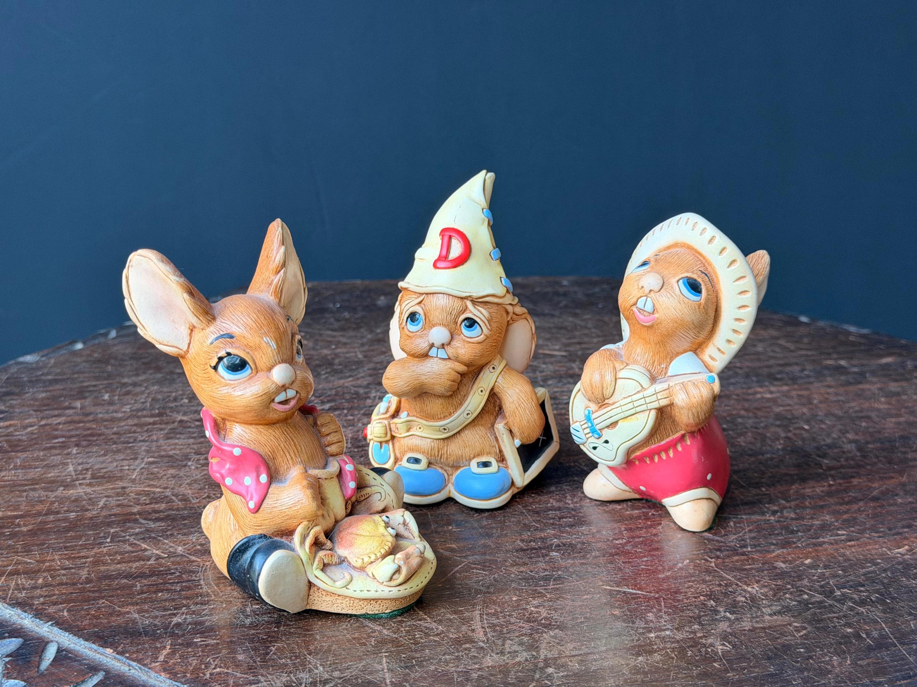 Pendelfin Rabbits Set - Etsy