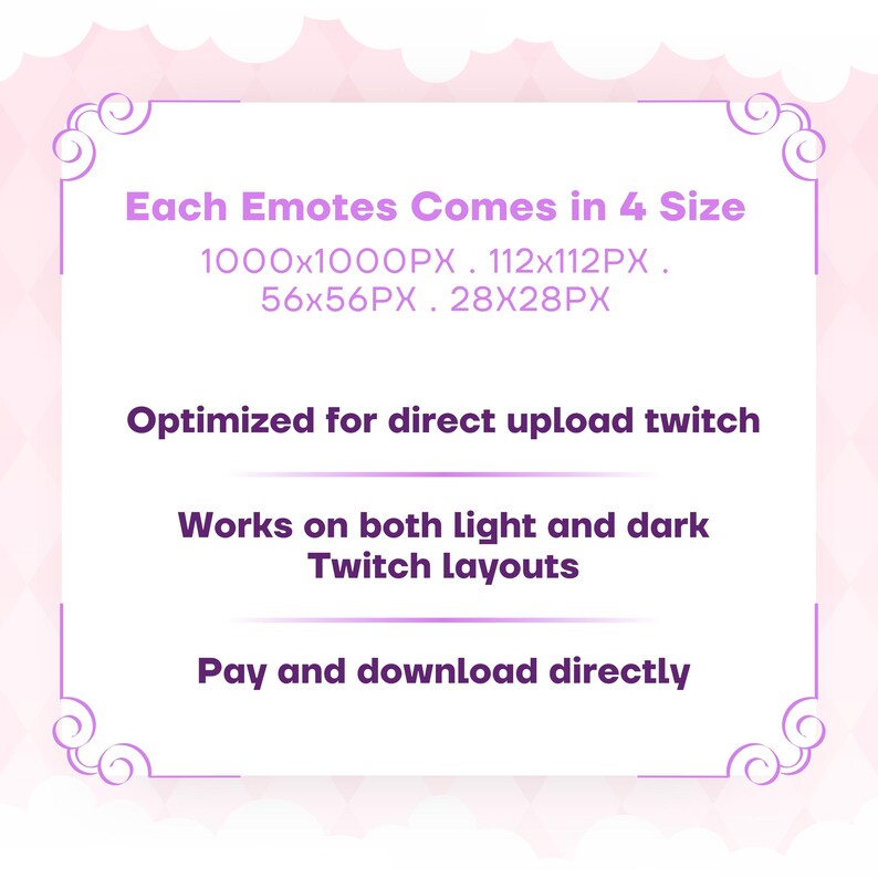 Cdp Sticker Twitch Emotes Kawaii Chibi Red Ribbon Pack 9X, Twitch Emotes, Discord ...