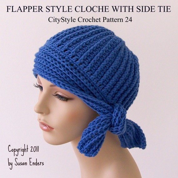 easy crochet cloche hat