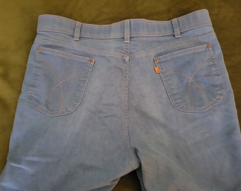 Vtg 70s 80s light blue Levi's For Men with a skosh more room 38 X 30