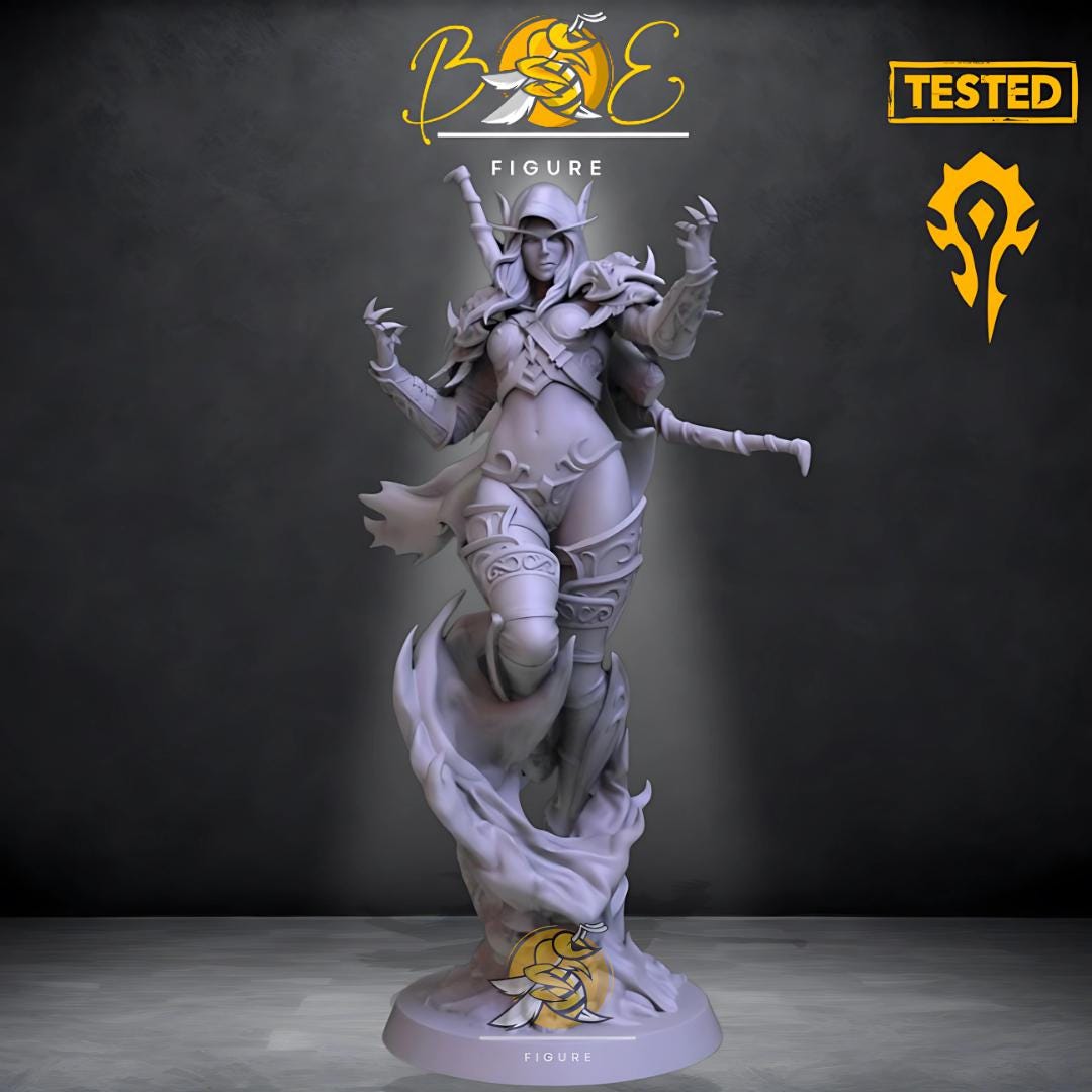Figurine World Of Warcraft Sylvanas 23 Cm - Statue PVC De Collection