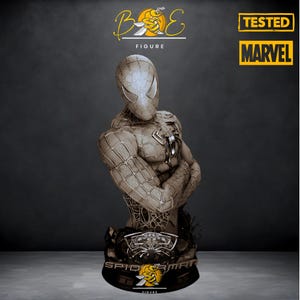 Spiderman Bust STL File – High-Quality 3D Printing Model (Digital Download)