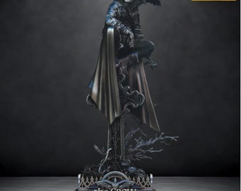 The Crow  3D Printable Figure STL File