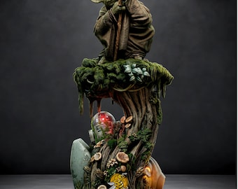 Star Wars - Yoda Sculpture STL File, 3D Printing Figure (Digital Download)