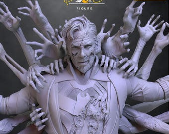 Dr Strange  3D Printable Figure High Quality STL File – Marvel Diorama (Digital Download)