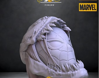 Spiderman Venom Headphone Stand STL File – 3D Printing Model