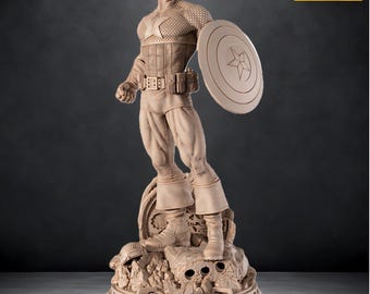 MARVEL - Captain America STL File