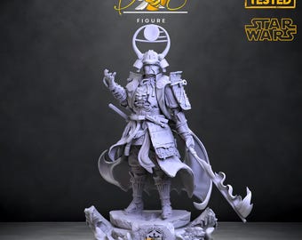 Star Wars Samurai Darth Vader-figuur - 3D-print STL-bestand