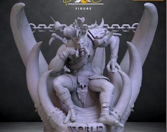 Voljin - World of Warcraft Statue STL File for 3D Printing (Digital Download)