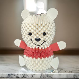 Origami 3D de Winnie Pooh