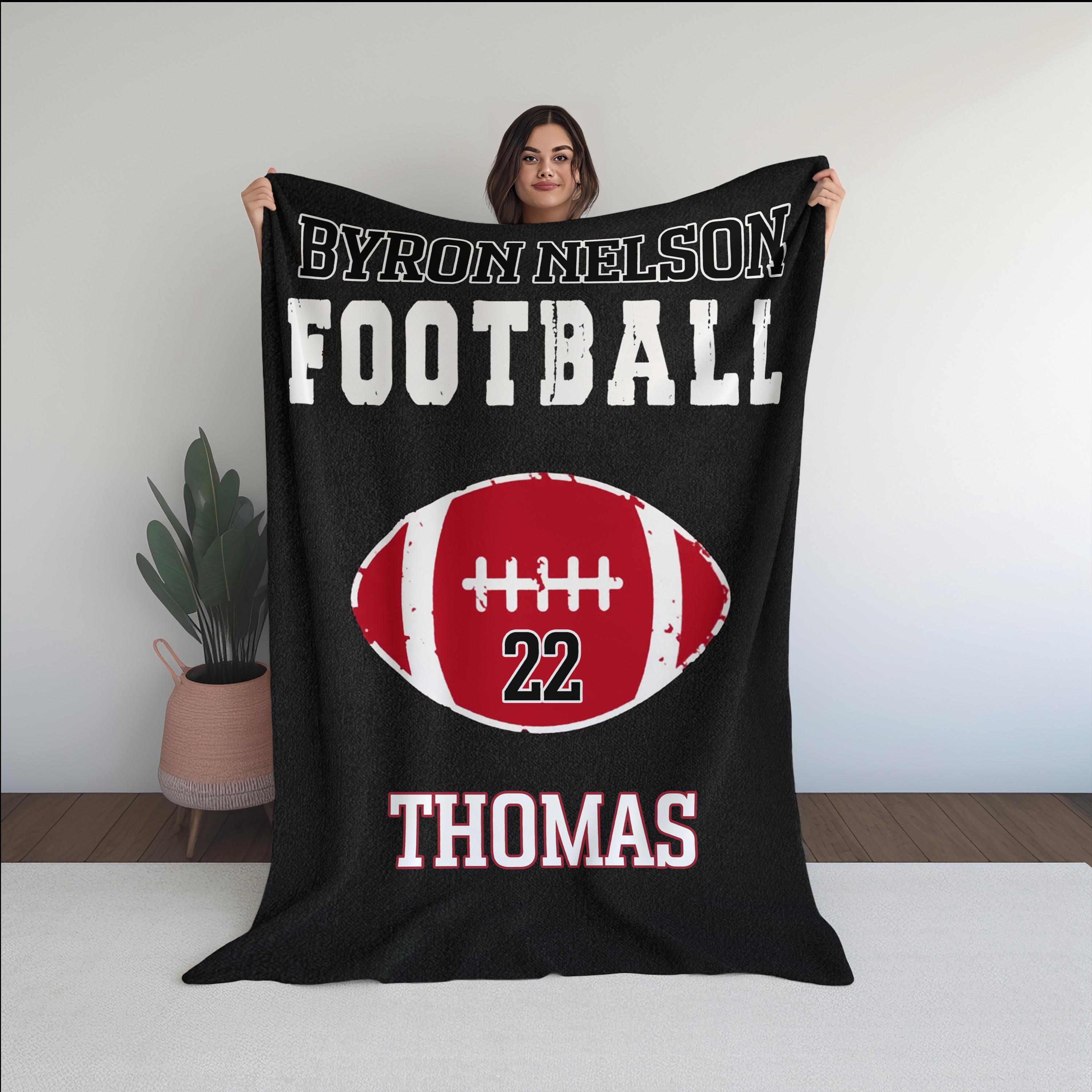 JASUTOT Football Blanket - Football Blankets Football Gifts For Boys